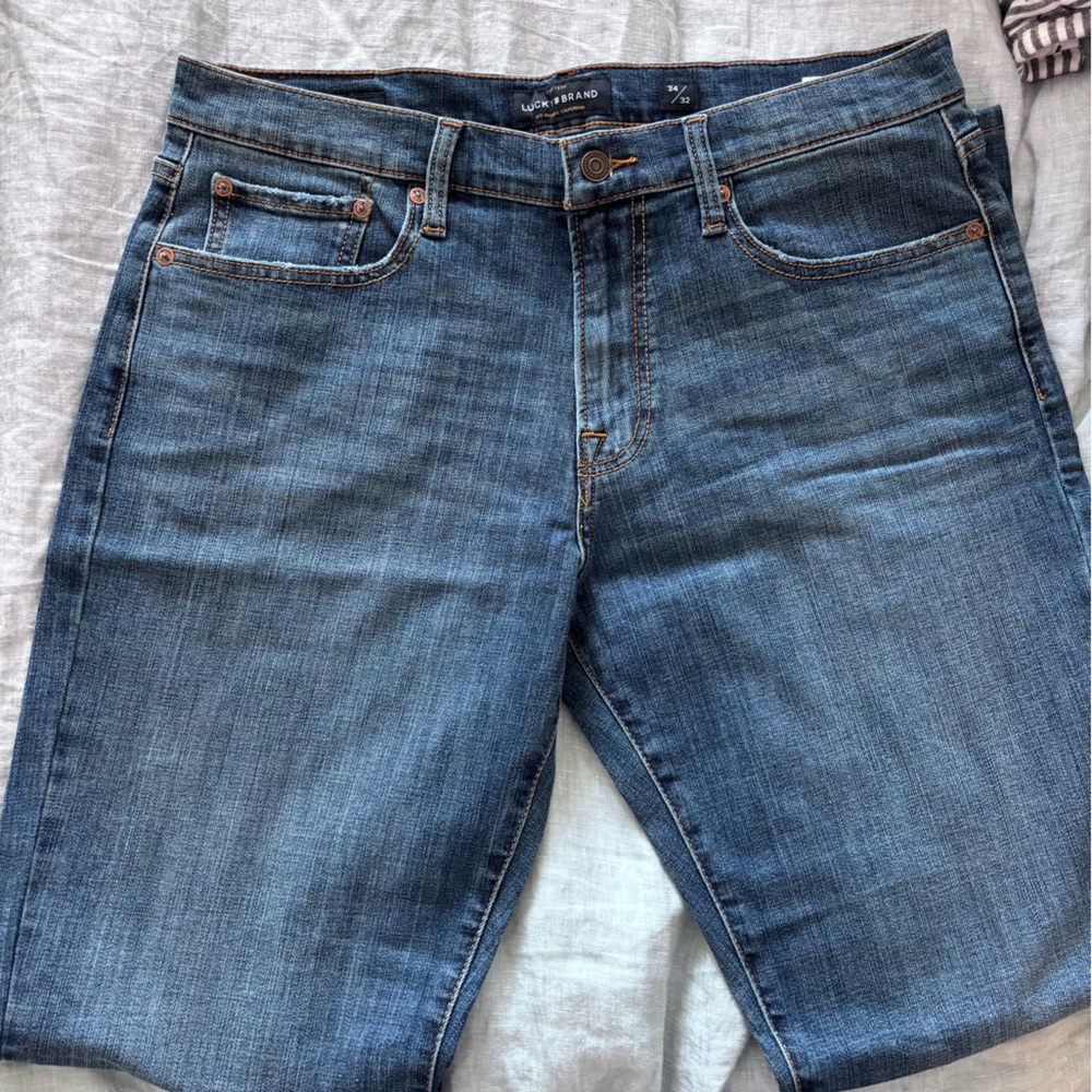 Men's Lucky Brand 221 Straight Jeans - 34/32
